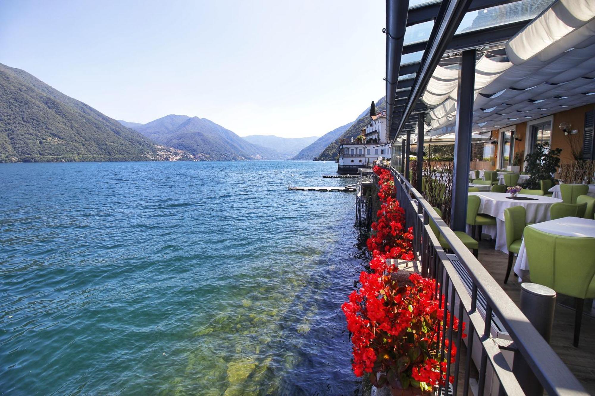 Villa Belvedere Como Lake Relais Argegno Bagian luar foto