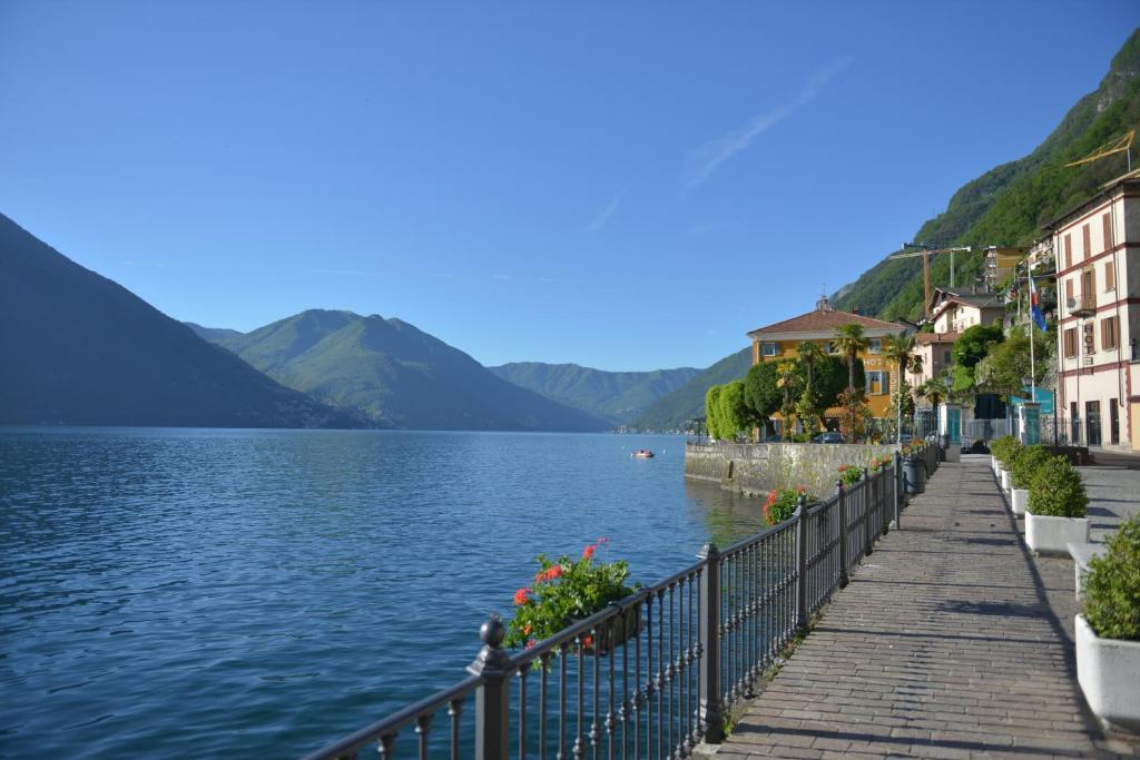 Villa Belvedere Como Lake Relais Argegno Bagian luar foto