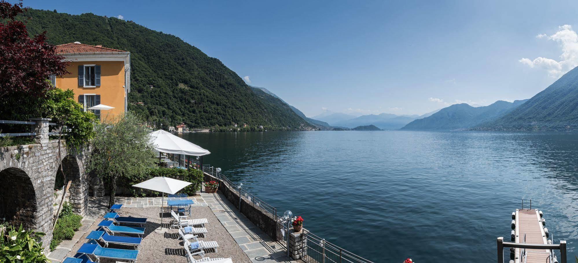 Villa Belvedere Como Lake Relais Argegno Bagian luar foto